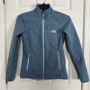 The North Face Women's Heathered Blue Ski Jacket